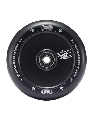 ruedas blunt hollow core 110mm negro