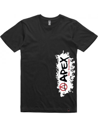 camiseta apex splash negra