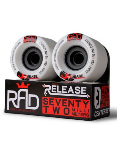 ruedas rad release 72mm 78a