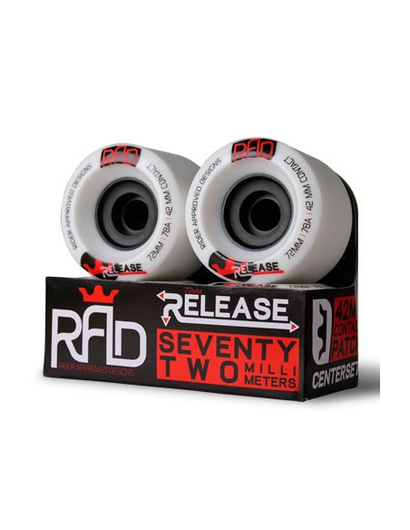 ruedas rad release 72mm 78a