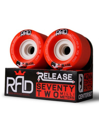 ruedas rad release 72mm 80a