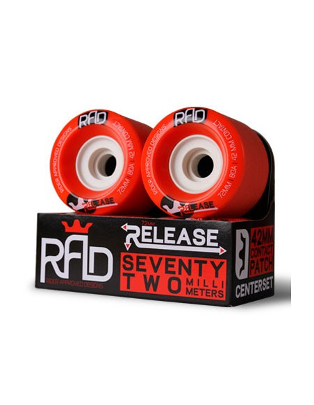 ruedas rad release 72mm 80a