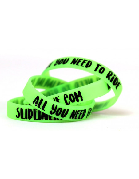 pulsera slide "glow in the dark"