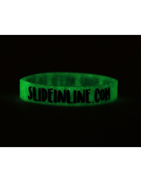 Venta pulsera slide "glow in the dark"