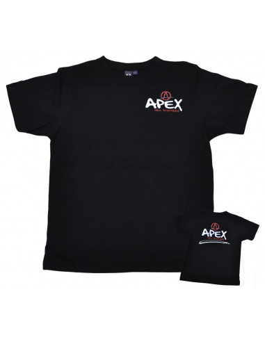 camiseta apex logo negra