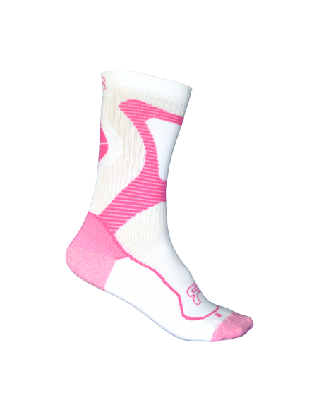 socken fr - nano sport socks rosa-weiß