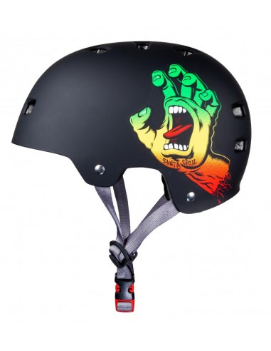 casco bullet x santa cruz helmet | screaming hand rasta