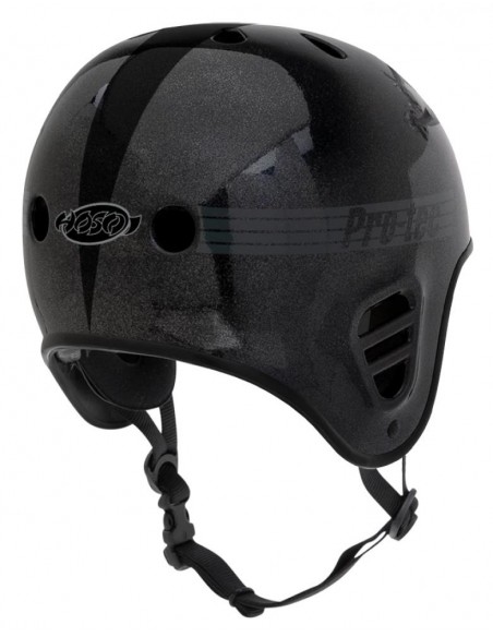 Oferta helm pro-tec full cut hosoi schwarz metallisch