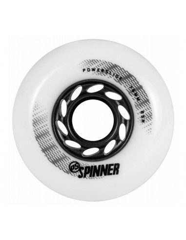 rollen powerslide spinner 76mm 88a weiß | 4er pack