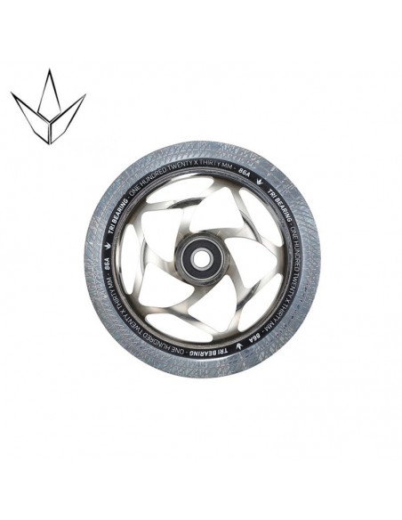 Venta rolle blunt tri bearing 120mm x 30mm | chrom-klar