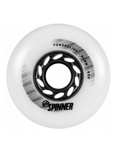 rollen powerslide spinner 80mm 88a weiß | 4er pack