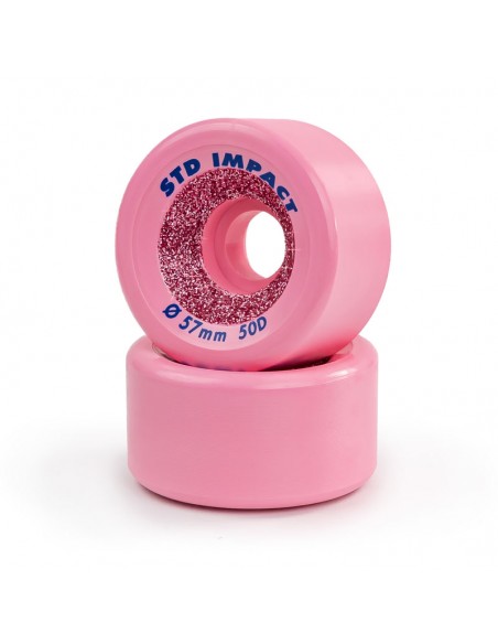 Comprar rollen std impact 57mm 50d rosa glitzer | 8er pack