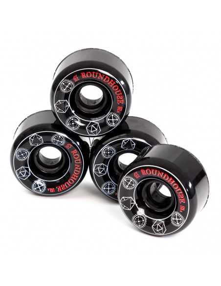 rollen carver roundhouse wheels 65mm 81a | 4er pack