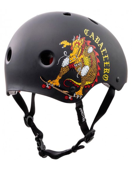 Comprar helm pro-tec classic cert | cab dragon schwarz | steve caballero pro model