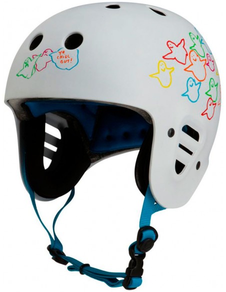 Venta helm pro-tec full cut cert | gonz animal bird weiß