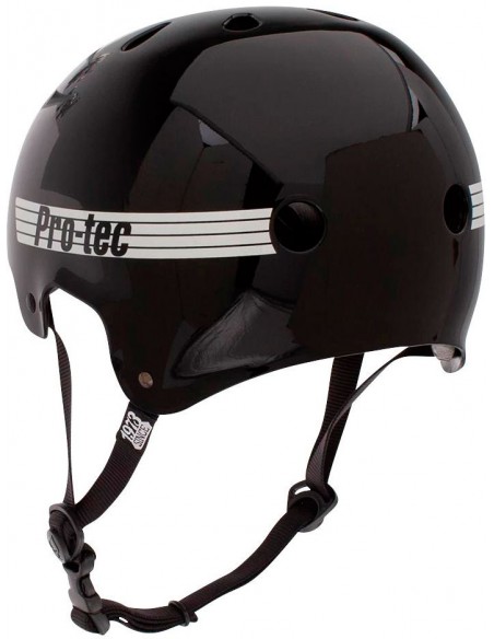 Comprar helm pro-tec old school cert | gloss schwarz