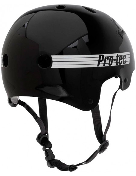 Oferta helm pro-tec old school cert | gloss schwarz