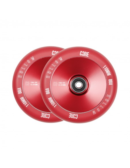 Venta rolle core hollowcore v2 110mm | rot