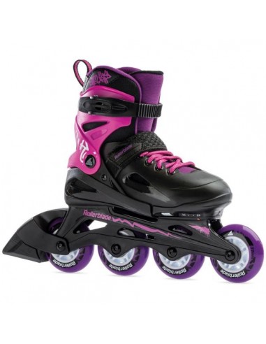 rollerblade fury g | schwarz-rosa