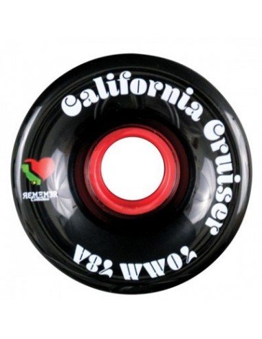 remember wheels california cruiser 70mm 78a | schwarz