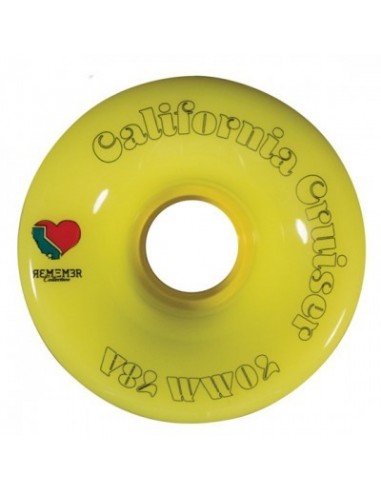 remember wheels california cruiser 70mm 78a | gelb