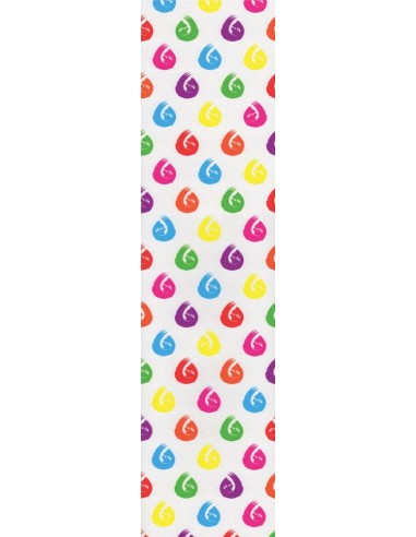 schleifpapier hella grip sloth dot | rainbow sloths on white