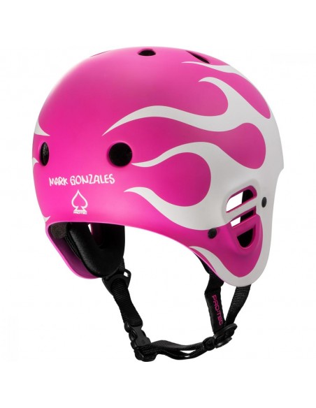 Venta helm pro-tec full cut cert | gonz flame lila