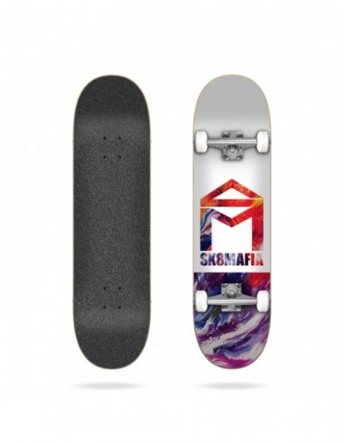 sk8mafia house logo oil low  7.5 x 31.60" | skate komplett"