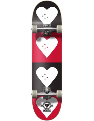 heart supply logo 7.75 quad - skate komplett