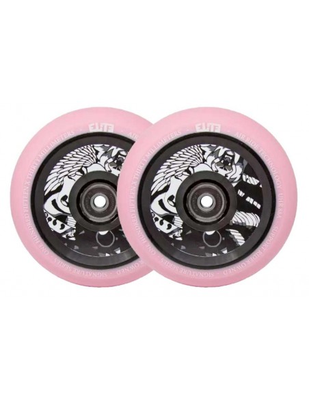 rolle elite x supreme air ride 110mm pink/schwarz