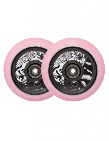 rolle elite x supreme air ride 115mm x 30mm  pink/schwarz