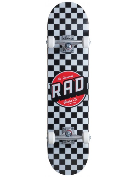 rad dude crew 7.5" checkers | skate completo