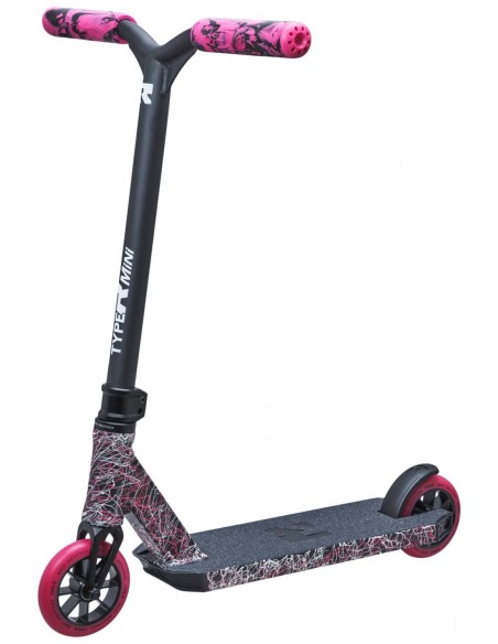 root industries type r mini e-roller splatter pink