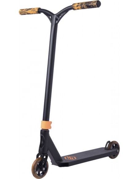 striker lux stunt scooter - schwarz/orange