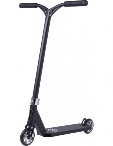 striker lux stunt scooter - schwarz/silber