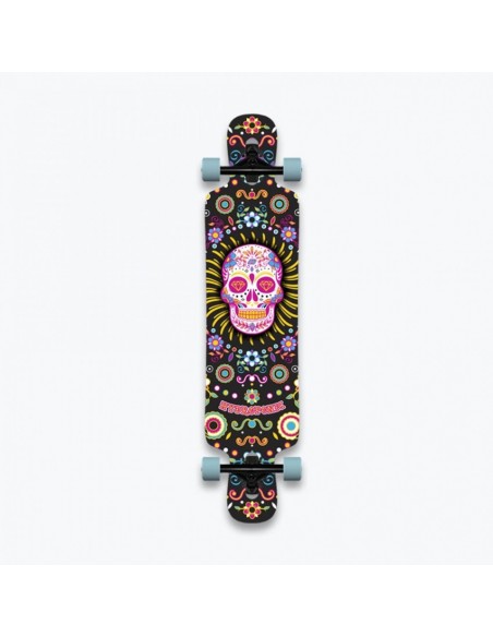 Comprar hydroponic longboard drop through dt 3.0 mexican skull