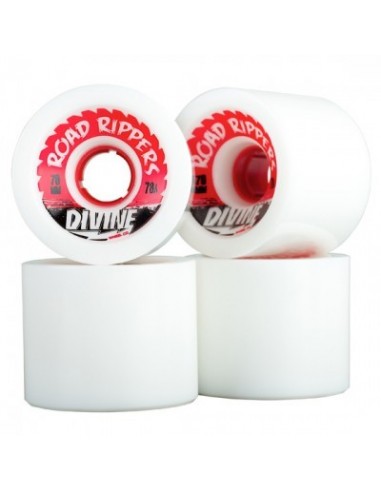 divine wheels road rippers 70mm 78a weiß