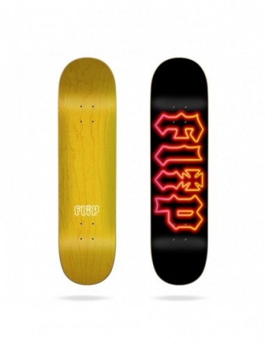 flip team neon 8.25 x 32.125" skate deck