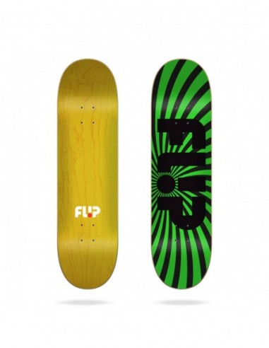 flip spiral grün 8 x 31.5" skate deck