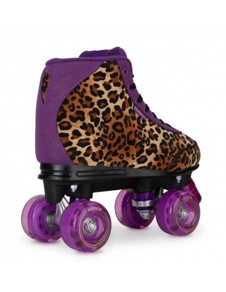 Oferta rookie harmony leopard rollerskates