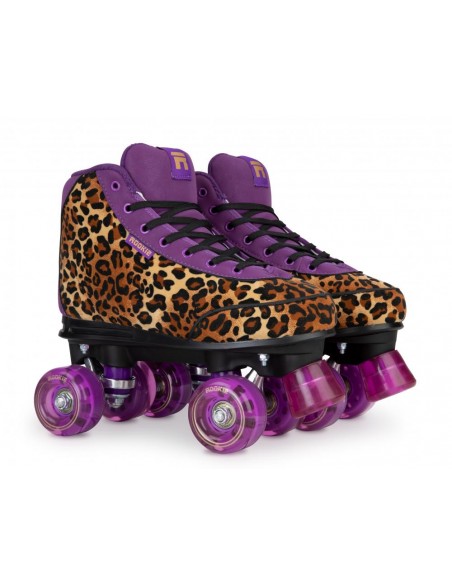 rookie harmony leopard rollerskates