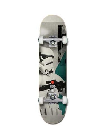 element star wars storm trooper 8 skate komplett