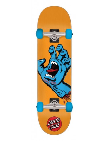 SANTA CRUZ SCREAMING HAND MID 7.8 X 31 ORANGE