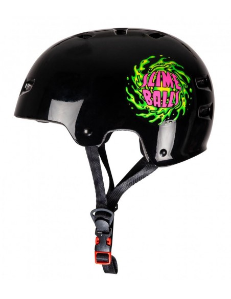 bullet x slime balls helm slime logo schwarz