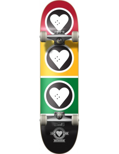 heart supply squad 8 rasta skateboard komplett