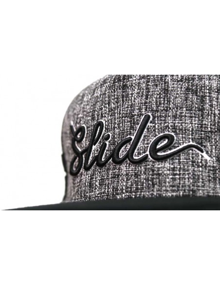 Comprar cap slide laced grau-schwarz