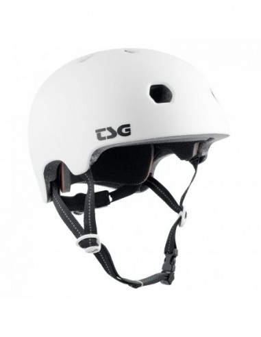 helm tsg meta solid color - satin weiß