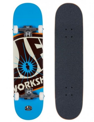 alien workshop og logo blau  8 skate komplett