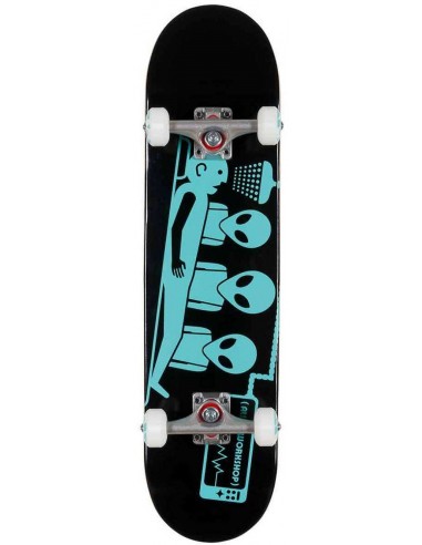 alien workshop abduction schwarz-teal 7.5 skate komplett