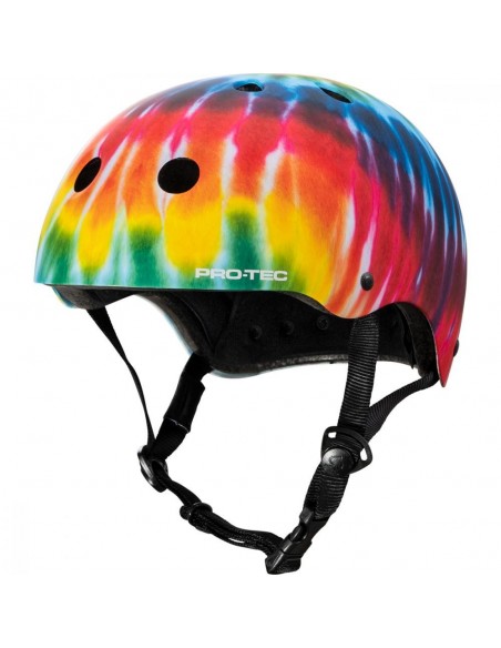 pro-tec helm classic cert tie dye